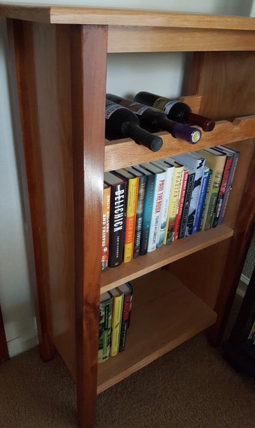 Bookshelf Wine Rack